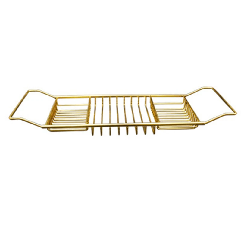 Bathtub Stand Multifunctional Telescopic Anti-Skid Rack Bathroom Bath Stand Bathtub Mobile Phone Holder