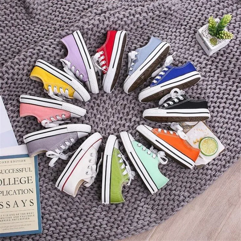 

20 20 Unisex Kids Canvas Shoes Children New Fashion Girls Sneakers Boys Sport Shoes Breathable Toddler Shoes Animals Cute