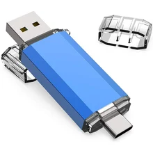 Clé USB 3.0 et type c OTG 3 en 1, support à mémoire de 32GB 64GB 128GB 256GB 512GB, lecteur Flash haute vitesse