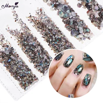 

DIY Fashion Decorations Shell Nail Decorations Shell DIY False Nails Wrap Tool Box Plastic Nails Art Nail Stickers