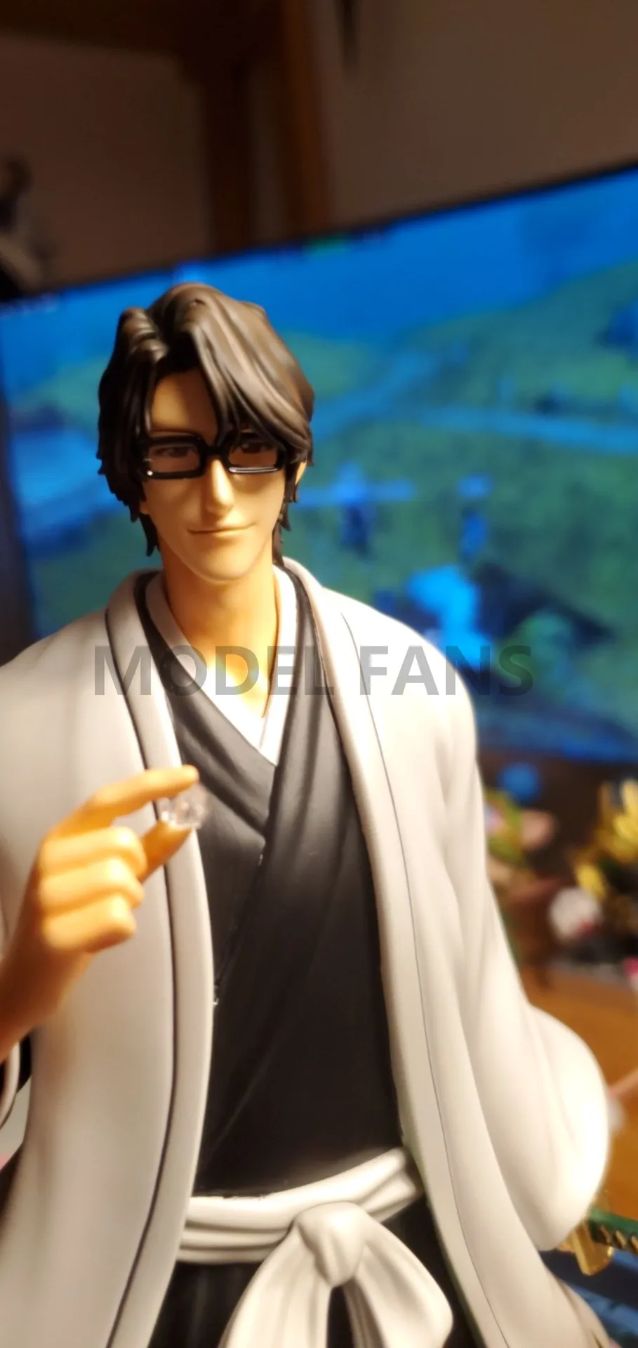 Модель вентиляторов FOC BLEACH капитан Aizen Sousuke GK смоляная фигура для коллекции
