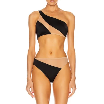 

Ocstrade Summer Women Bandage Swimwear 2020 New Arrival Black Sexy Bikini Swim Bathing Suit Bandage Swimsuit One Piece Beachwear