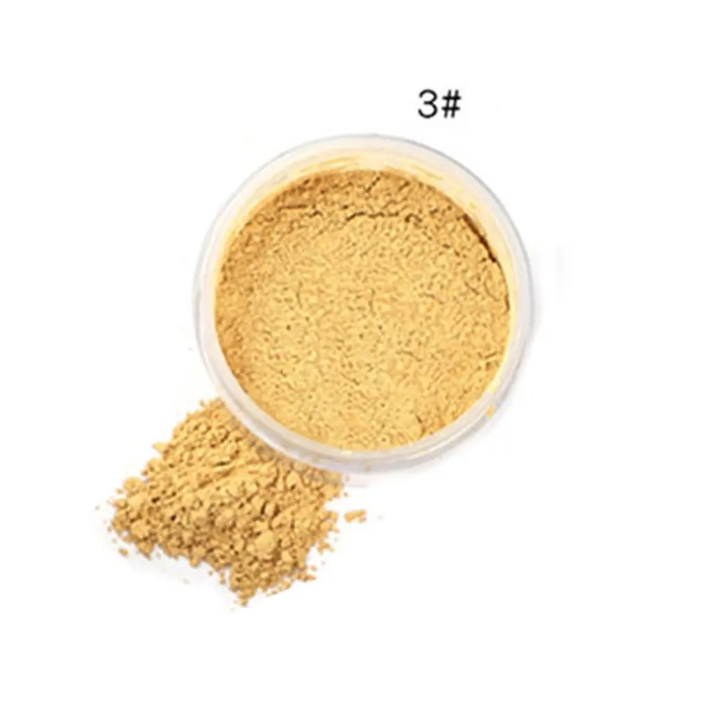 

6 Colors Smooth Loose Powder Makeup Transparent Finishing Powder