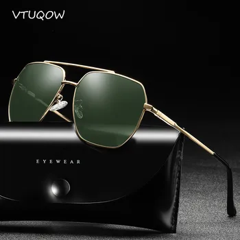 New Classic Polarized Sunglasses Men Vintage Outdoor Driving Square Sun Glasses For Men Coating Lens Travel Fishing Eyewear Male