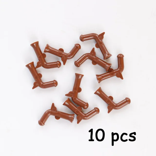 09Weapons-10pcs WW2 военный немецкий солдат оружие строительный блок 98k винтовка огнестрельное оружие армейские аксессуары Кирпичи полицейский спецназ фигурка MOC игрушка C106 - Цвет: 09Weapons-10pcs