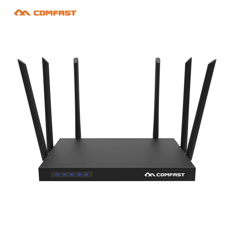 

1750Mbps AC WIFI Router COMFAST 2.4G+5.8G Enginering AC Manage router 1Wan 4Lan 802.11ac access point wi fi router Open WRT