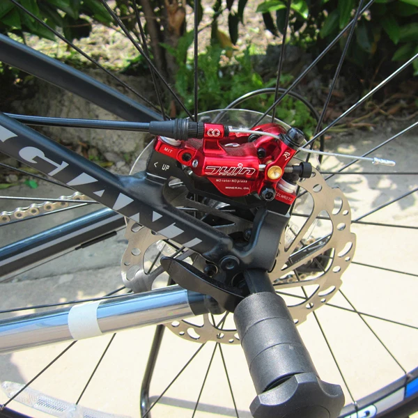 Juin Tech R1 велосипедный дисковый тормозной суппорт MTB линия тяга Гидравлический Тормозной набор XC дорожный горный велосипед роторы 160 мм передний задний диско