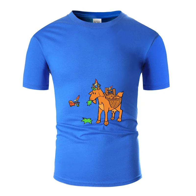 Забавная Повседневная футболка jonas 2, одноцветная, размера плюс, 3xl, 4xl, 5xl, Kawaii, Мужская футболка с коротким рукавом, против морщин, футболка - Цвет: Men-Blue