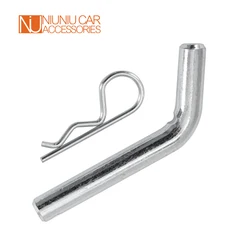 Goupille d'attelage et Clips en acier zingué, 5/8 pouces, pour récepteur, composants de remorquage, accessoires de pièces de remorque 