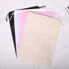 20 pieces  Non woven fabric drawstring Large Non-woven Dust cover Drawstring Packaging Bags,Shoe or Clothing  accept print logo 2