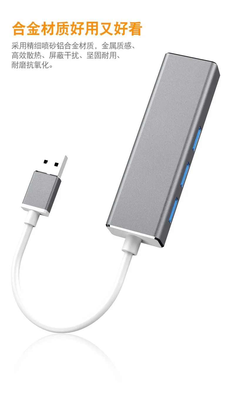 Завод Drect USB к rj45 гигабитная сетевая карта Расширенный USB 3,0 концентратор USB Проводная сетевая карта