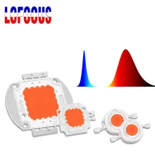1 Вт, 3 Вт, 5 Вт, 10 Вт, 20 Вт, 30 Вт, 50 Вт, 100 Вт, светильник для выращивания растений, cob, светодиодный чип, полный спектр, сделай сам, для выращивания растений в помещении, гидропоники