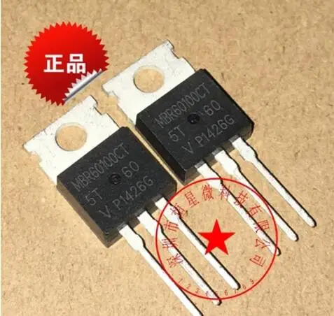 

Free shipping 100PCS MBR60100CT TO-220 100V 60A