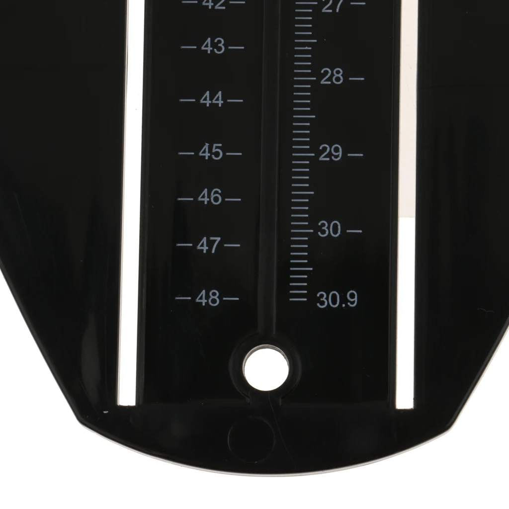 Footful Adults Foot Measure Shoes Gauge Tool Measurer for Men Women Black