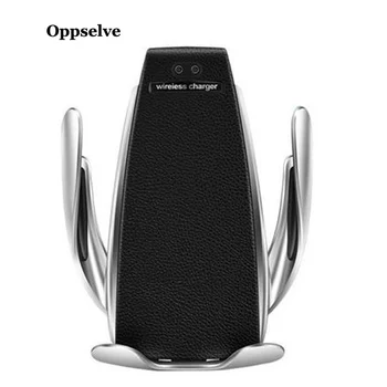

10W Wireless Car Charger Automatic Clamping Fast Charging Phone Holder Mount in Car for iPhone 11 XR Huawei Samsung Smart Phones