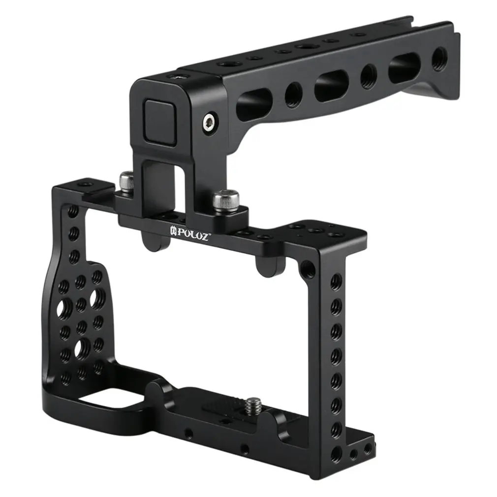 

PULUZ Lightweight Aluminum Alloy Video Camera Cage Video Movie Stabilizer for Sony A6300/A6000