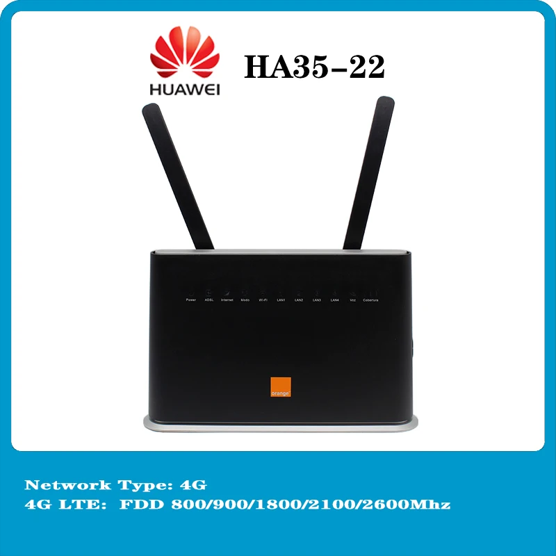 Huawei HA35 4G беспроводной роутер разблокированный LTE 300 Мбит/с wfi с антенной PK B612 B525 |