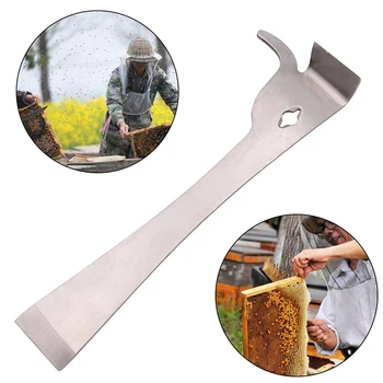 

Thumb Type Bee Honey Knife Bee Hive Scraper Beekeeping Bee Scraper Cut Multifunction Bee Tools Stainless Steel New