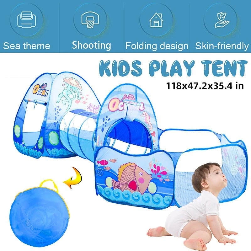 ball pool with tunnel