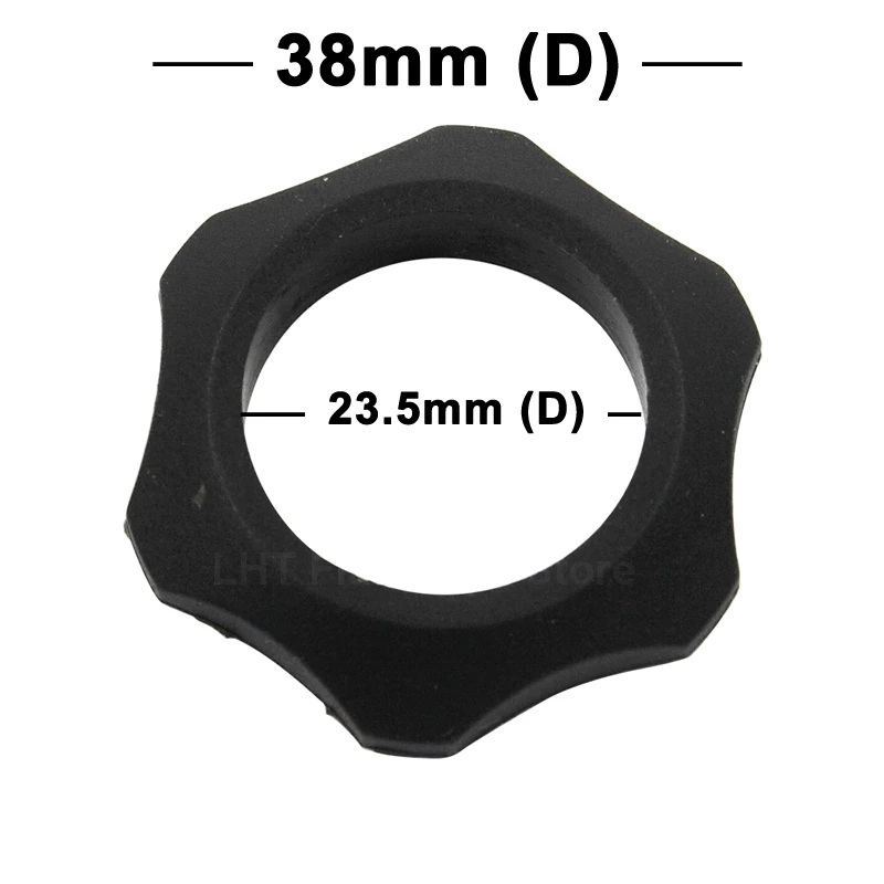 Silicone Tactical Ring For 18650 Flashlight Host Accessories