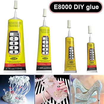 

E8000 Clear Adhesive Sealant Glue for DIY Phone Border Diamond Clothes HYD88