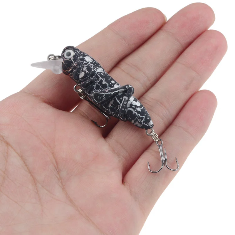 Insect Fishing Lures Grasshopper Flying Wobbler 5.5cm 4g Isca Artificial Crankbait for Carp Fishing Hard Baits Bass Pesca