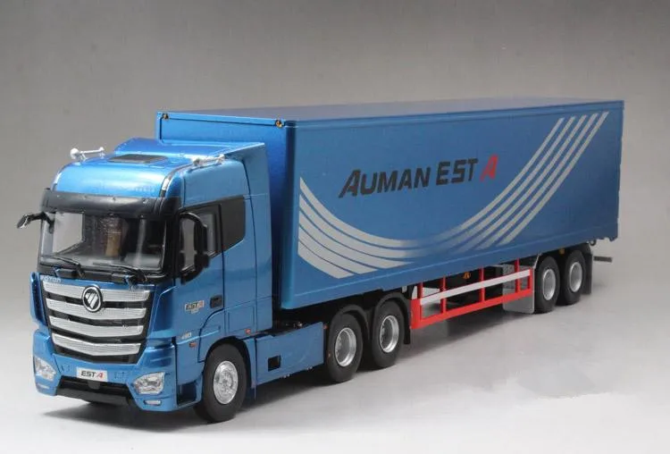 Оригинальная Коллекционная 1:36 Foton Auman Est a Container Truck Тракторная литая игрушка