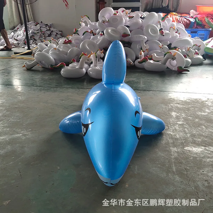 

PVC Inflatable Large Size porpoise yu Children Water Swimming Inflatable Toy Stall Hot Selling