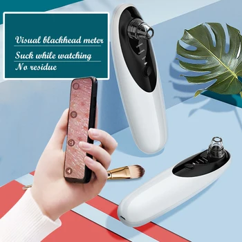 

Blackhead Remover Face Deep Nose Cleaner T Zone Pore Acne Pimple Removal Vacuum Suction Facial Diamond Beauty Clean Skin Tool