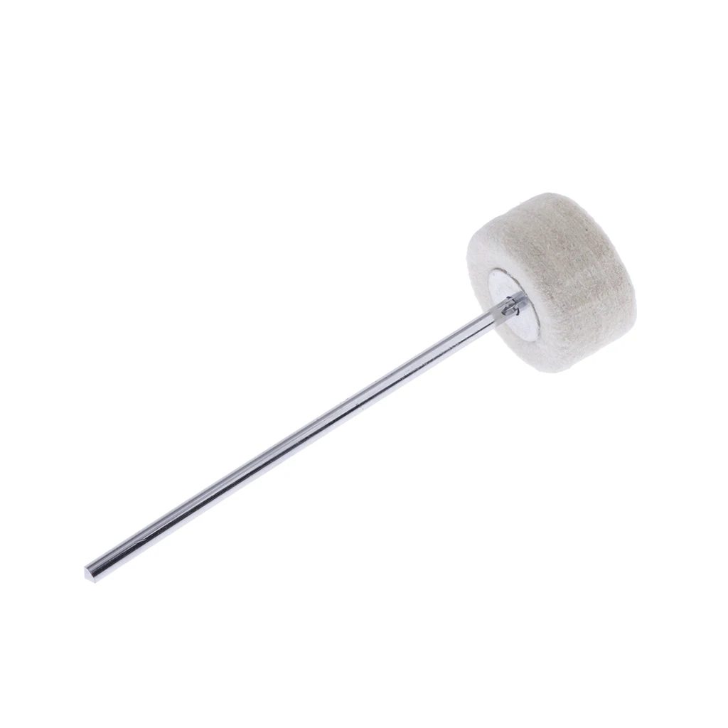Durable Drum Pedal Beater W/ Felt Hammer Head Drum Replacements