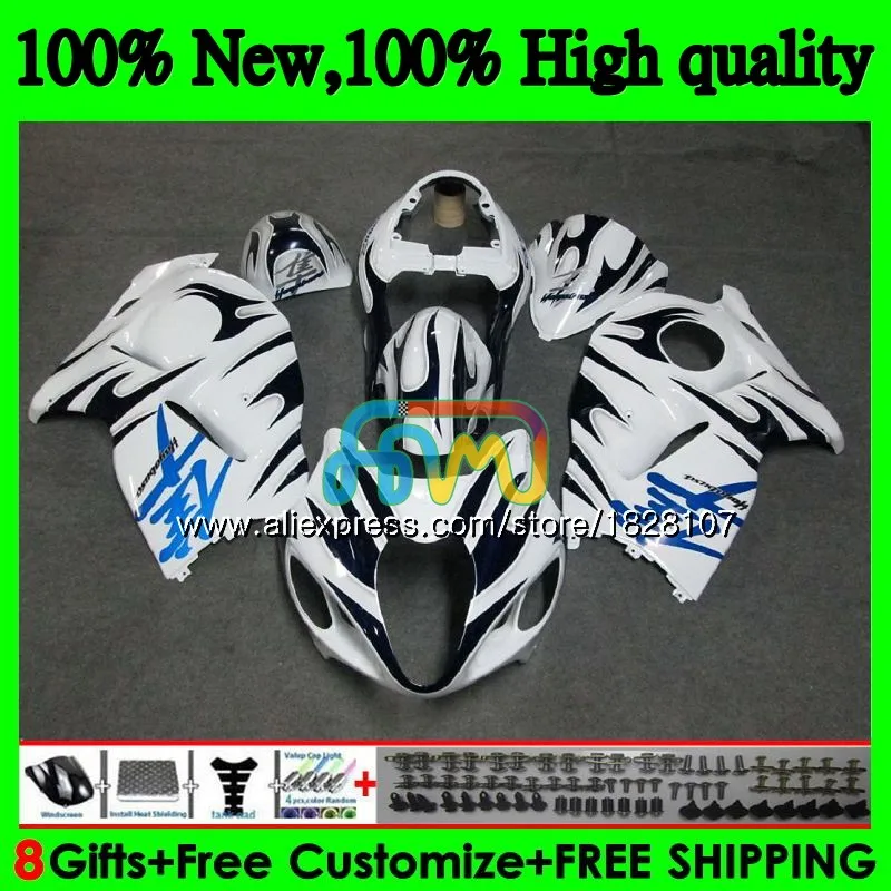 Корпус для SUZUKI Hayabusa GSXR 1300 GSXR1300 96 97 темно-синий Горячая 98 99 01 48BS. 25 GSXR-1300 1996 1997 1998 1999 2000 2001 обтекатель