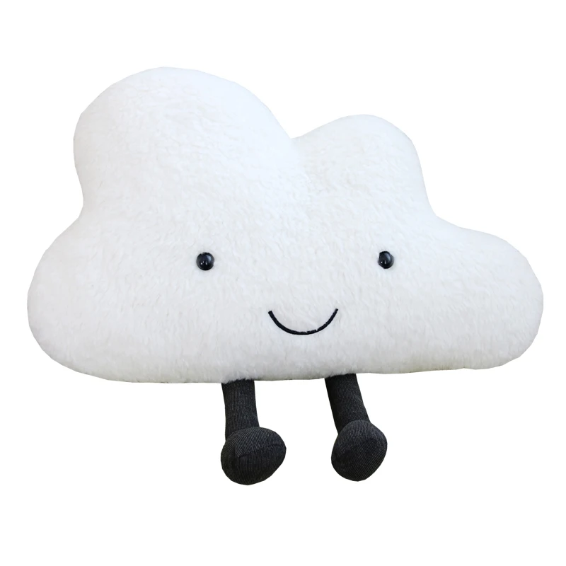

Creative 25-60cm Cute Cloud Plush Pillow Soft Cushion Kawaii Cloud Stuffed Lifelike Toys For Children Baby Kids Doll Girls Gifts