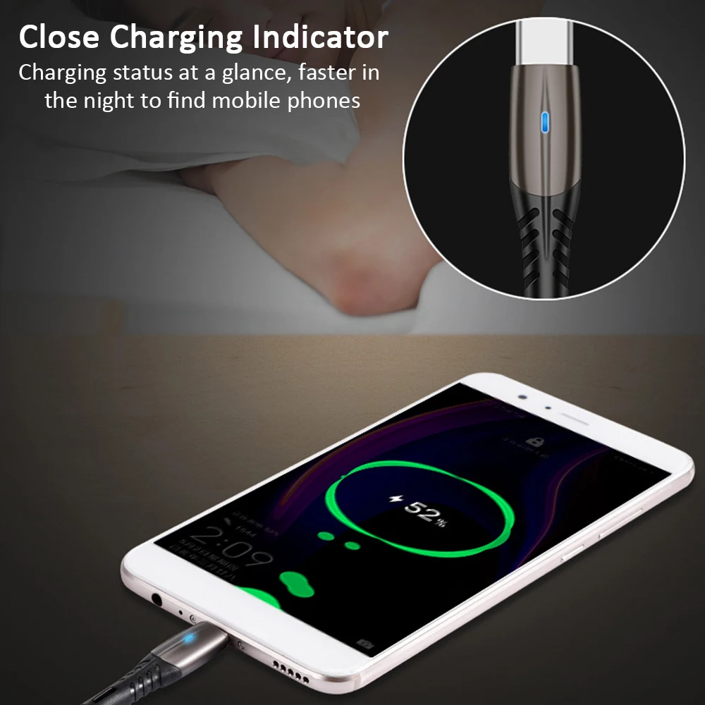 1 м type-C USB кабель для быстрой зарядки для Xiaomi Redmi Note 7 8 Pro 2A кабель для передачи данных для мобильного телефона для samsung A50 type C шнур зарядного устройства