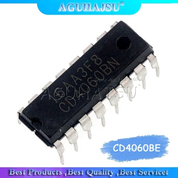 

10pcs/lot CD4060BE HCF4060BE HCF4060 CD4060 DIP16 14-level binary serial count
