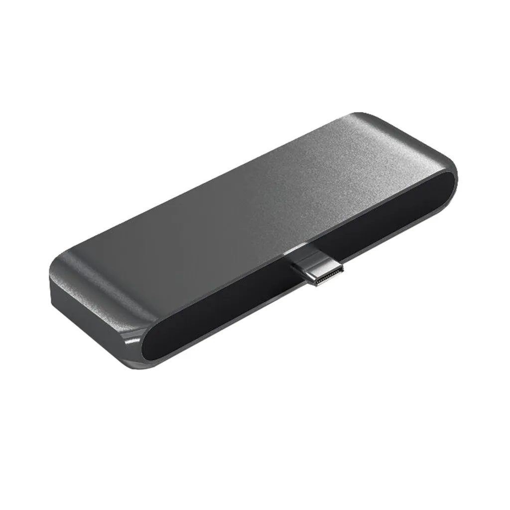 4 в 1 многофункциональная Функция для Ipad Pro концентратор Тип C на HDMI+ AUX+ USB+ Pd Hub адаптер