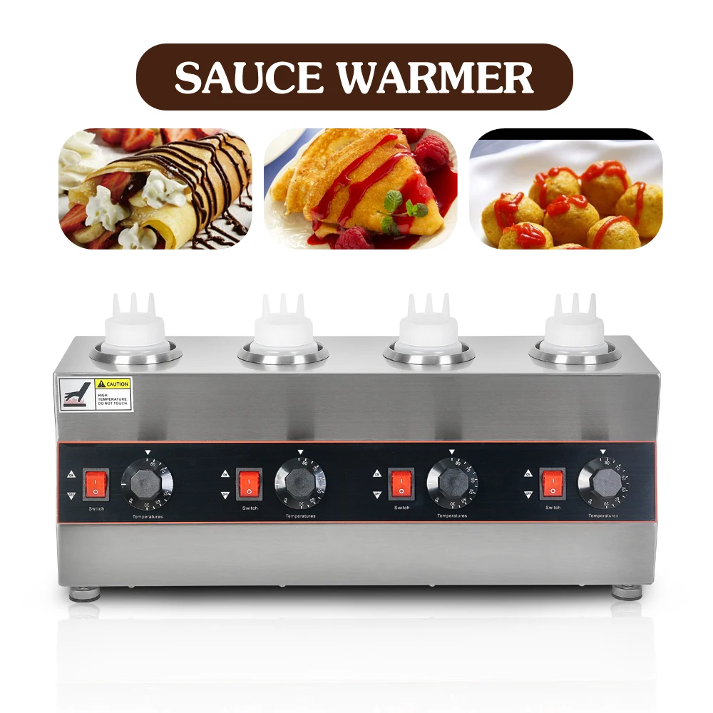 Sauce Warmer Commercial Chocolate Warming Machine Stainless Steel Electric  Soy Jam Heater Filling Machine 1/2/3 Bottles 110V220V - AliExpress