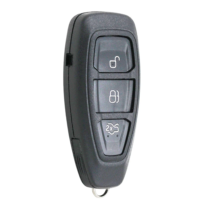 3 кнопки ключа автомобиля оболочки со вставкой лезвия Замена смарт-ключ чехол для Ford Mondeo Fiesta Focus titanium C-Max Kuga ремонт