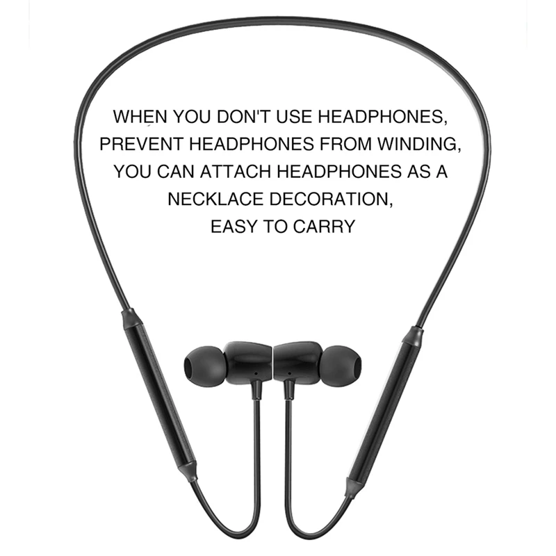 LYMOC Q5 Bluetooth Earphones Sport Wireless Headphone 48Hrs Talktime Neckband Stereo Headsets Running for iPhone Samsung Huawei