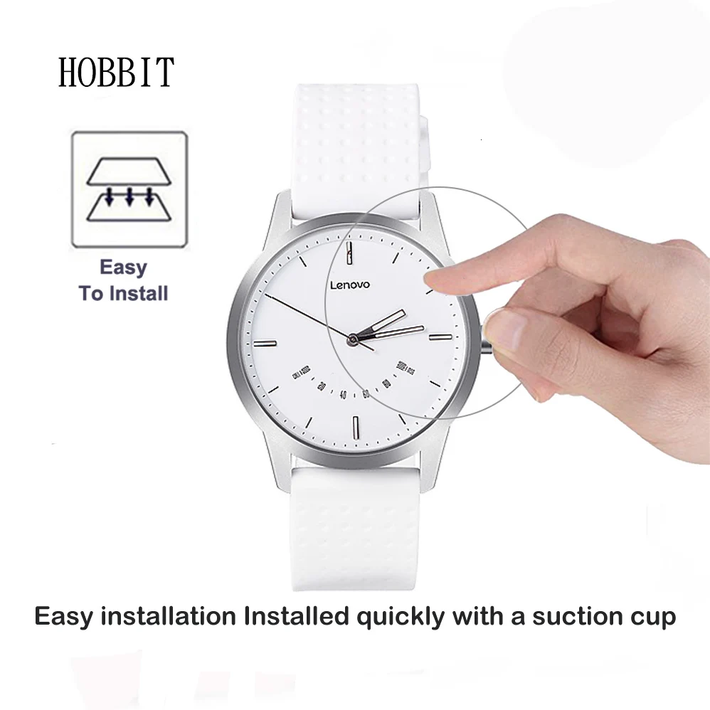 2 упаковки для lenovo Watch 9 0,3 мм 2.5D 9H прозрачная пленка из закаленного стекла Smartwatch lcd Взрывозащищенная Защита экрана для lenovo