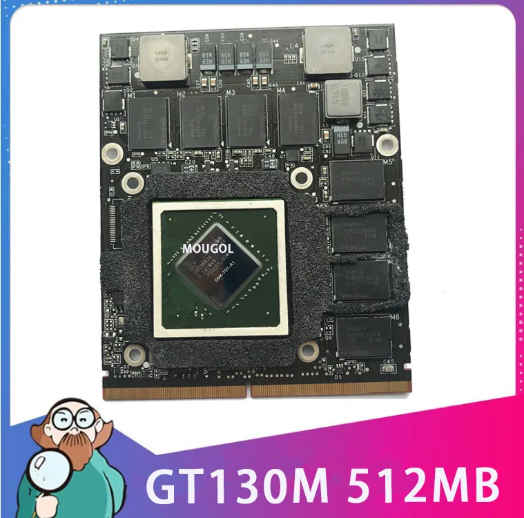 Видеокарта GeForce GT130M GT 130M G94-701-A1 VGA Графическая 512 Мб для Apple Imac ранняя 2009 24 &quotA1225 |