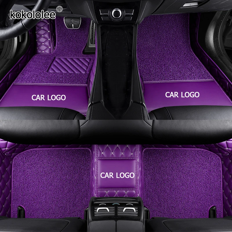 Автомобильные коврики KOKOLOLEE с логотипом на заказ для Chevrolet Aveo Captiva Sonic Sail Spark Blazer epica