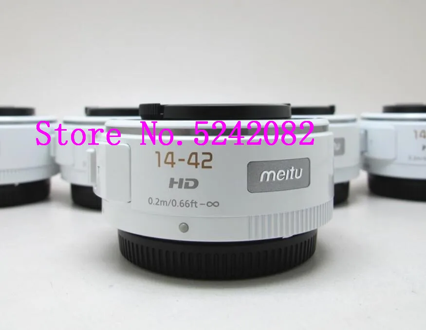 Meitu 14-42 F3.5-5.6 ASPH OIS Zoom объектив для Panasonic для Olympus Micro 4/3 SLR камера 14-42 мм GF3 GH4 GF9