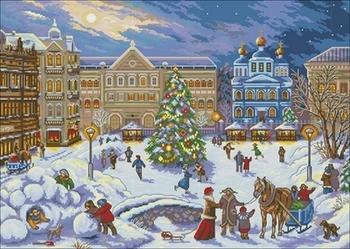 

25-Panna GM-1515 Counted Cross Stitch 11CT 14CT 18CT DIY Cross Stitch Kits Embroidery Needlework Sets