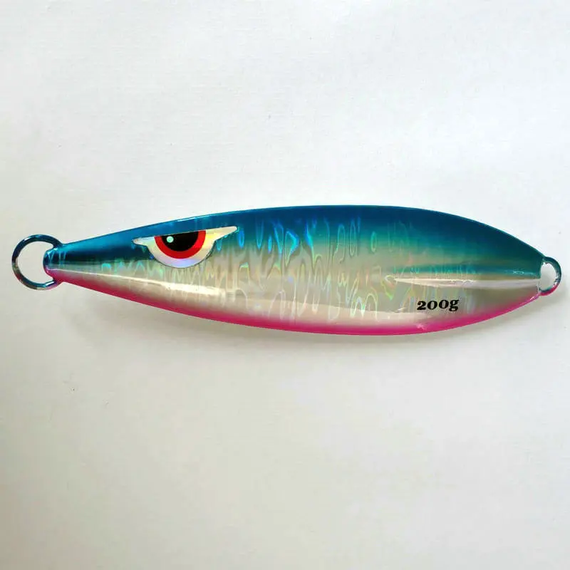 Ufishing лодка рыболовные приманки Новая глубокая приманка для морской рыбалки 160 г 200 г 250 г 300 г серебристые металлические приспособления 1 шт./лот