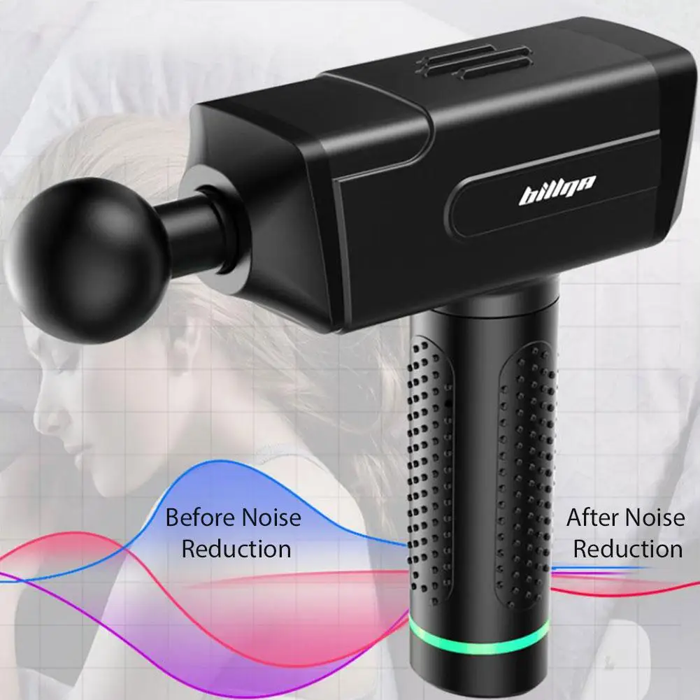 Muscle Stimulator Massage Gun Vibrating Deep Therapy Relaxation Fascia Fitness Exercise Pain Relief Electric Massager