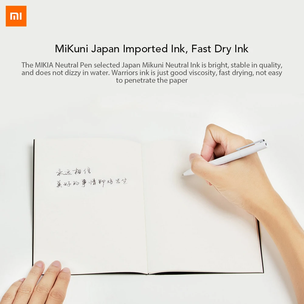 Ручка Xiaomi Mijia 0,5 мм гелевая швейцарская ручка со сменным роликом Шариковая ручка для подписи шариковая ручка для подписи стержни для офиса и школы