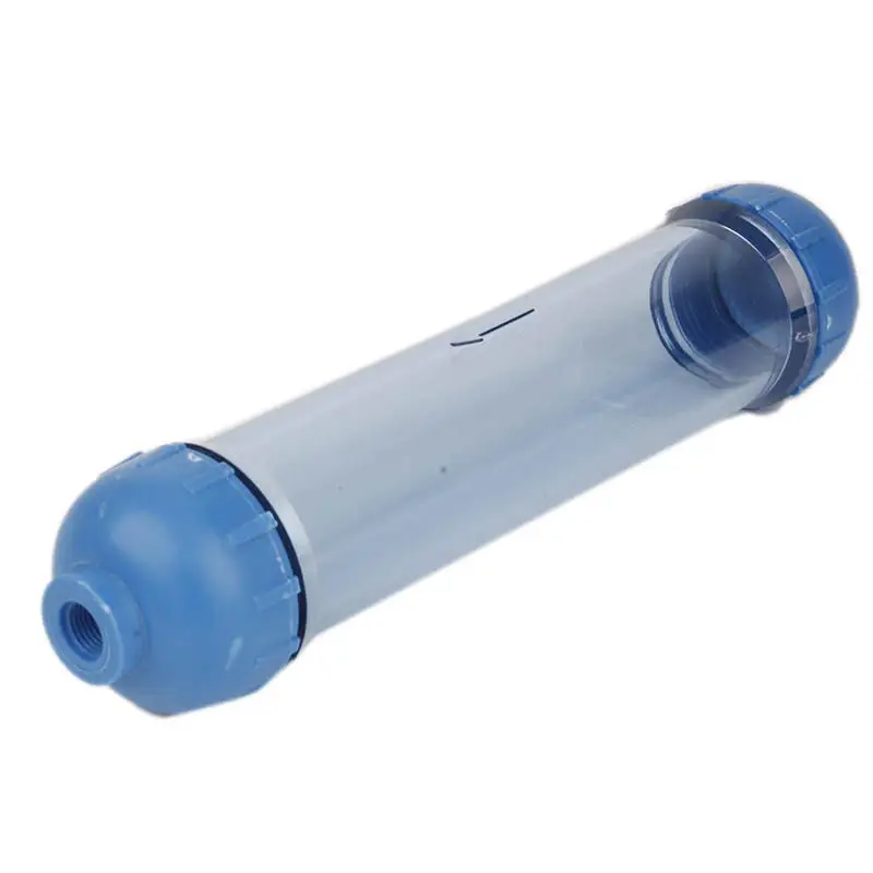 

T33 Shell Filter Water Filter Parts Accessories Housing Reverse Osmosis System Bottle 25.4cm 1/4 Tube Transparent DIY Fill