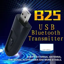 3,5 мм USB Bluetooth аудио передатчик адаптер Bluetooth 5,0 беспроводной ключ поддержка SBC apt-x LL Apt-x