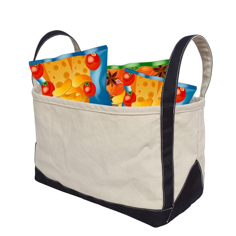 Foldable Shopping Bag Reusable Eco Large Unisex Fabric Tote Grocery Cloth Toy Clothes Storage Bags Pouch