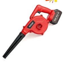 WOSAI 20V Garten Cordless Gebläse Vakuum Saubere Luft Gebläse für Staub Weht Staub Computer Collector Hand Operat Power Tool